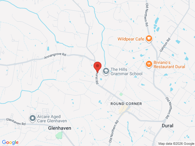 Map showing event location
