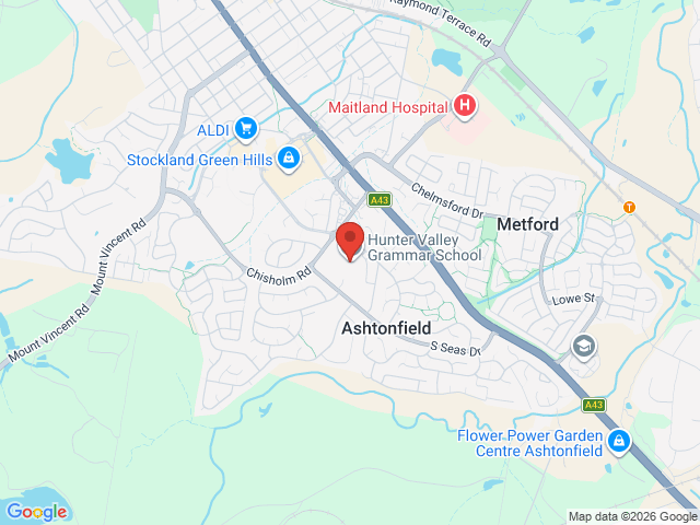 Map showing event location