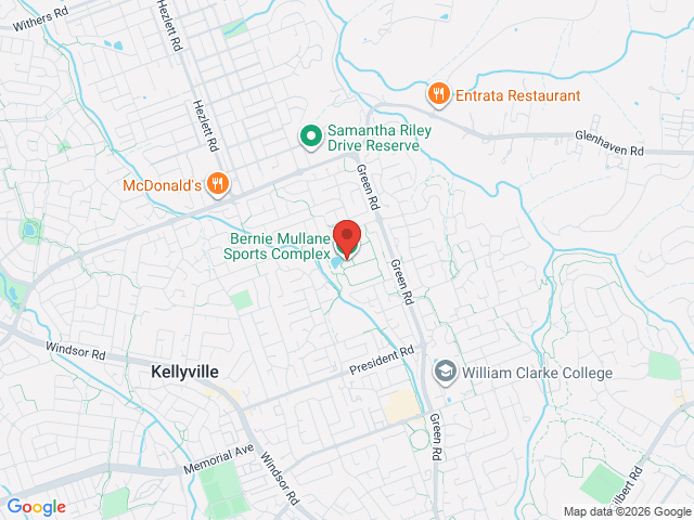 Map showing event location
